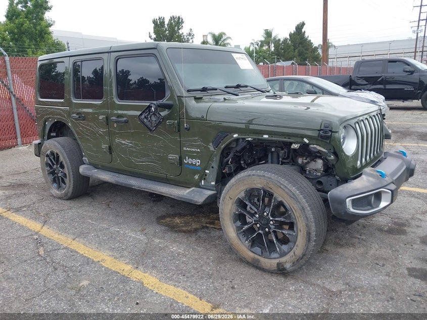 2022 Jeep Wrangler 4Xe Unlimited Sahara 4X4