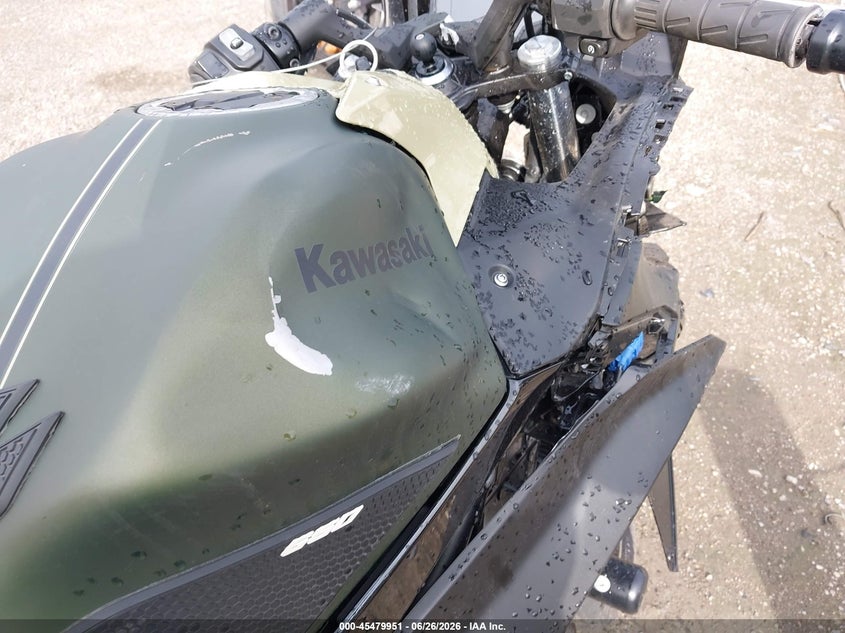 2024 Kawasaki Ex650 R VIN: ML5EXER1XRDAD5024 Lot: 45479951