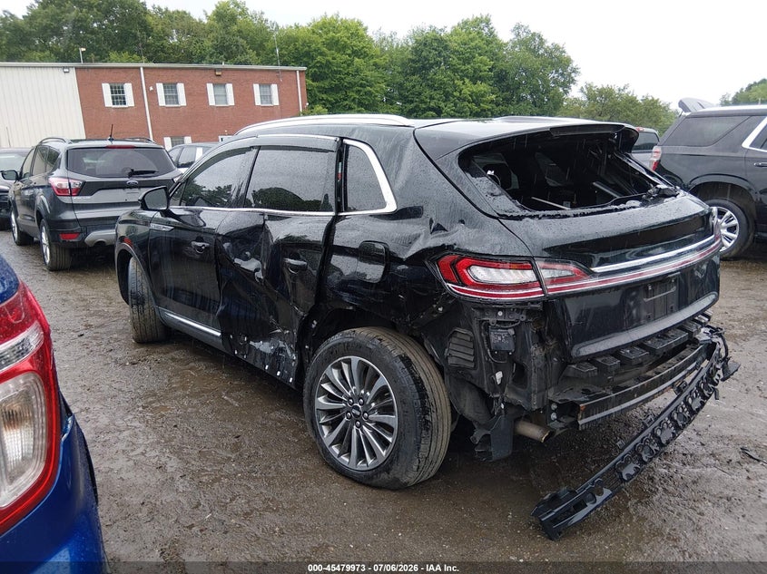 2019 Lincoln Nautilus Select VIN: 2LMPJ8K94KBL12992 Lot: 45479973