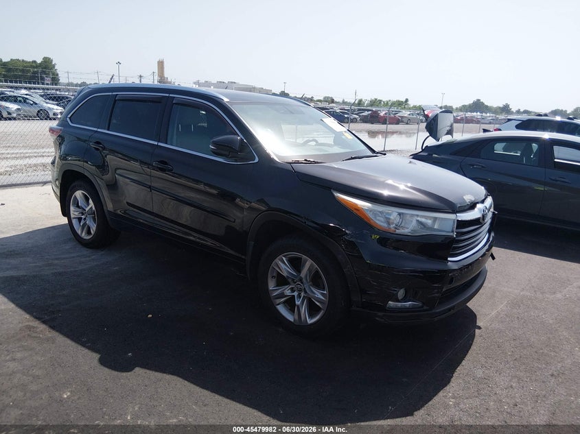 Vin: 5tddkrfh5gs334951, lot: 45978157, toyota highlander limited v6 2016 img_1