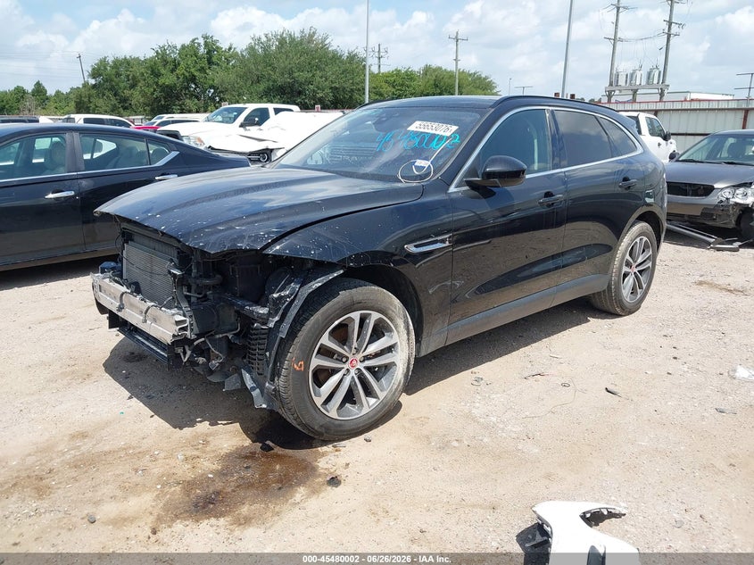 Vin: sadcj2fx5ka358013, lot: 45978177, jaguar f-pace 25t premium 20192