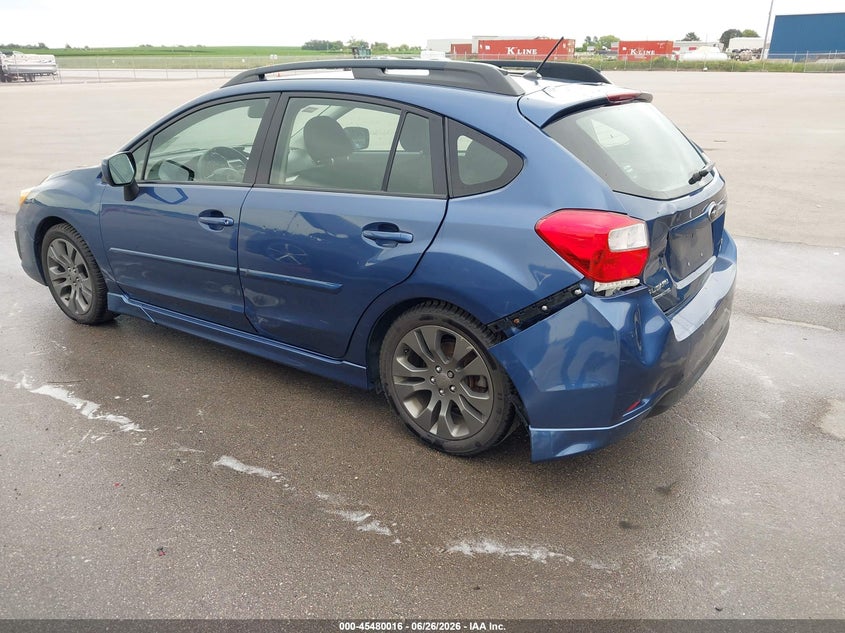 Vin: jf1gpal64ch221743, lot: 45978191, subaru impreza 2.0i sport premium 20123