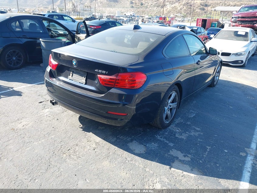 2015 BMW 4ER COUPE 2.0L I-4 DI, DOHC, VVT, TURBO, 240HP