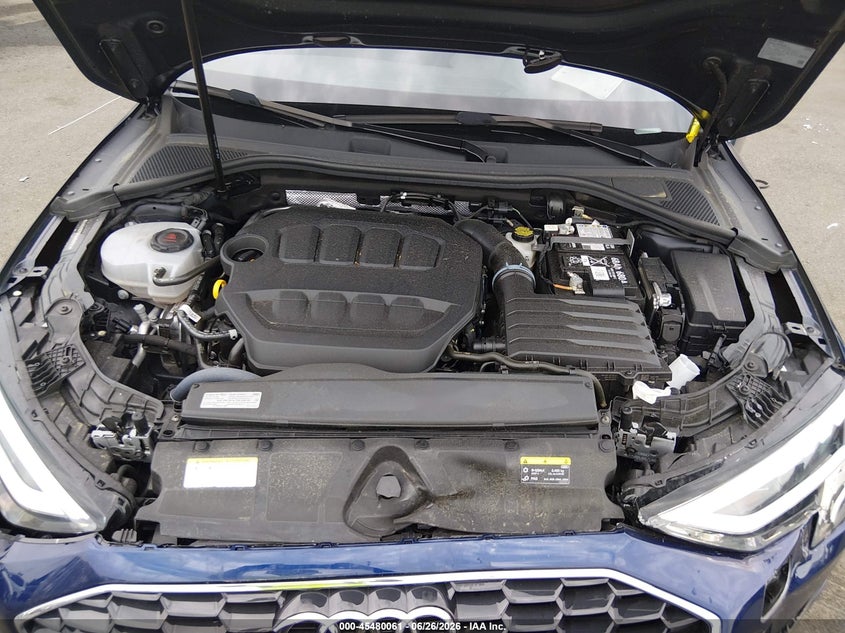 2024 Audi A3 Premium 40 Tfsi Quattro S Tronic VIN: WAUGUDGY8RA059761 Lot: 45480061