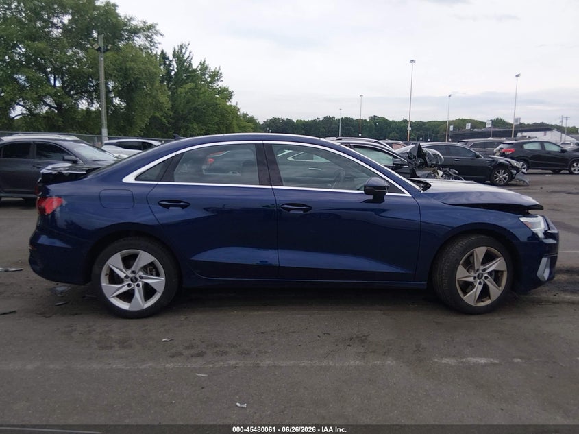 2024 Audi A3 Premium 40 Tfsi Quattro S Tronic VIN: WAUGUDGY8RA059761 Lot: 45480061