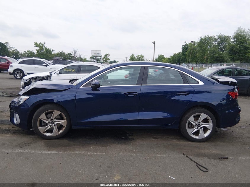 2024 Audi A3 Premium 40 Tfsi Quattro S Tronic VIN: WAUGUDGY8RA059761 Lot: 45480061