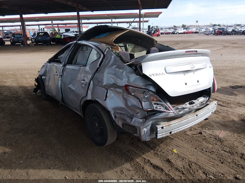 Vin: 3n1cn7ap1jk437358, lot: 45978244, nissan versa 1.6 sv 20183
