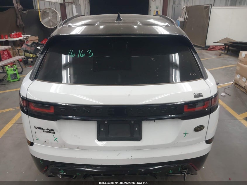 2018 Land Rover Range Rover Velar P380 Se R-Dynamic VIN: SALYL2RV9JA749663 Lot: 45480072