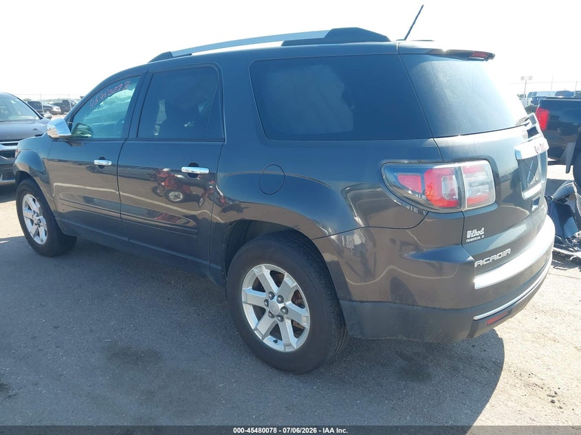 Vin: 1gkkvpkd9fj343867, lot: 45978253, gmc acadia sle-2 20153