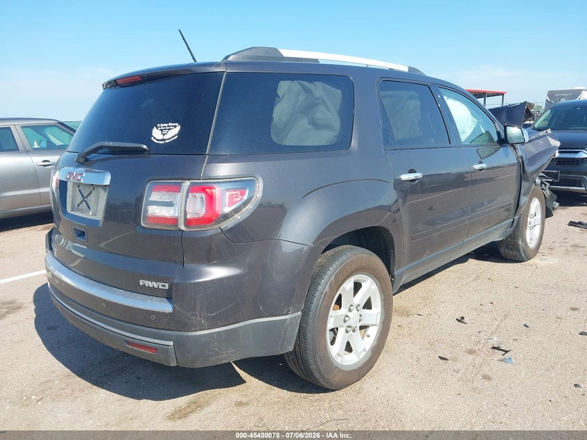 Vin: 1gkkvpkd9fj343867, lot: 45978253, gmc acadia sle-2 20154