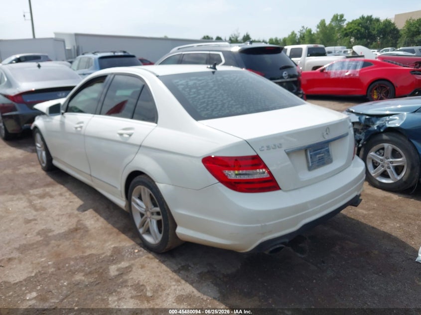 2012 MERCEDES-BENZ C 300 auction photo 3