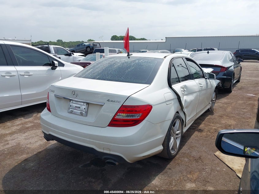 2012 MERCEDES-BENZ C 300 auction photo 4