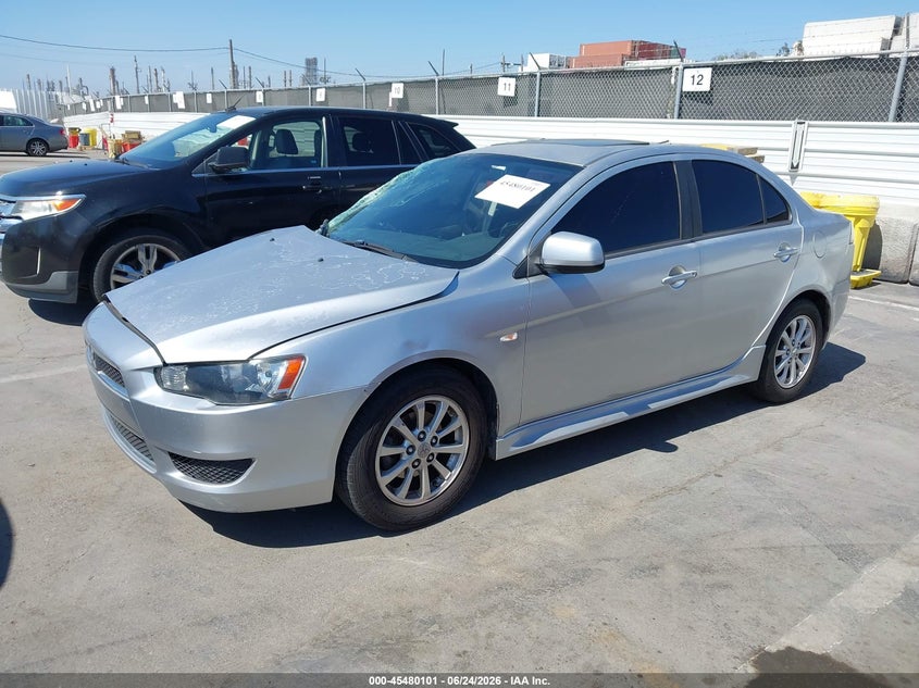 2012 Mitsubishi Lancer, Front End, IAAI, VIN JA32U2FU5CU015964 — photo 2