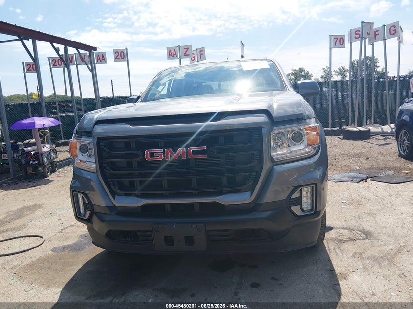 2022 GMC Canyon 4Wd Short Box Elevation VIN: 1GTG6CEN3N1316271 Lot: 45480201