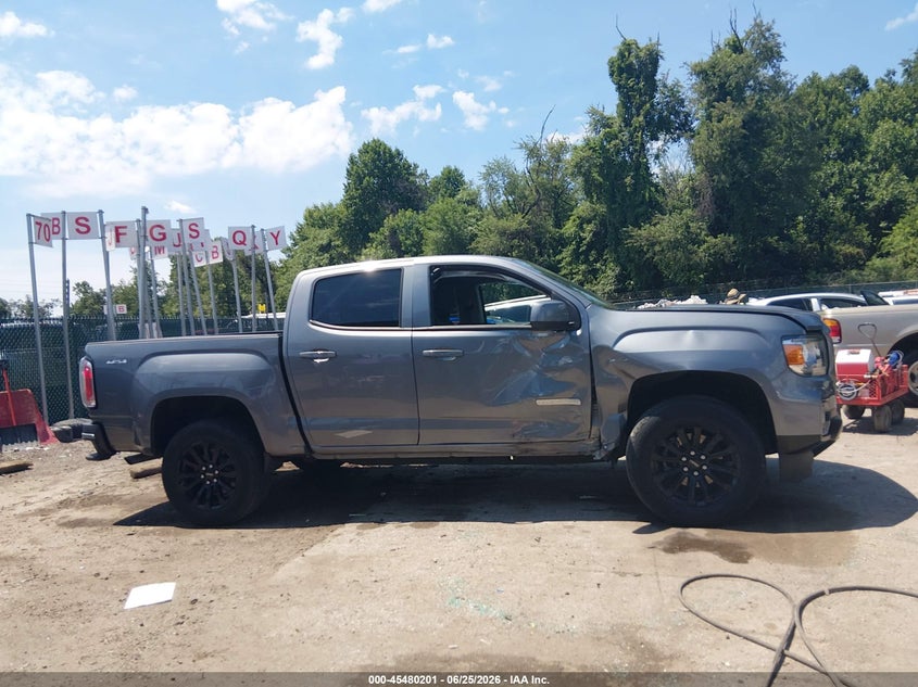 2022 GMC Canyon 4Wd Short Box Elevation VIN: 1GTG6CEN3N1316271 Lot: 45480201