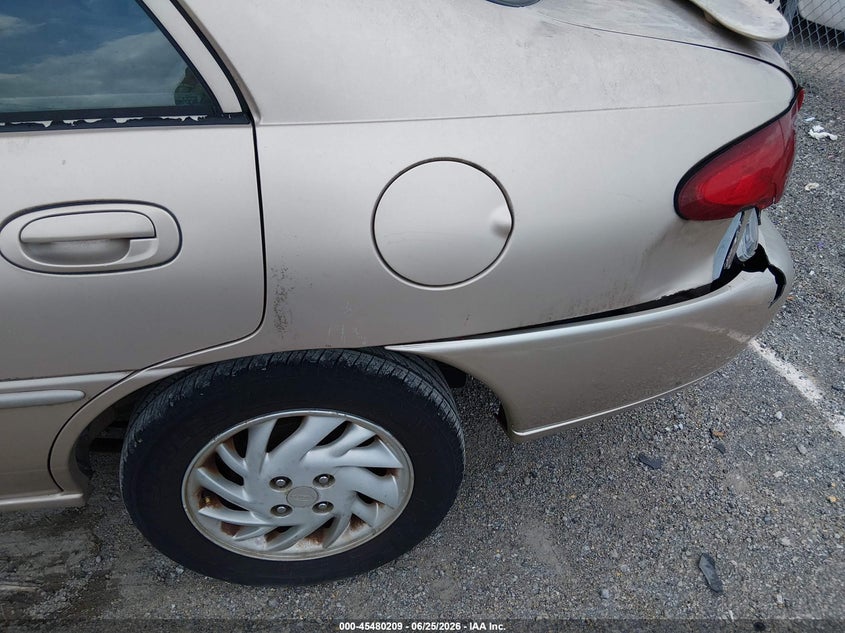 FORD ESCORT 1998 VIN 1FAFP13P5WW308099