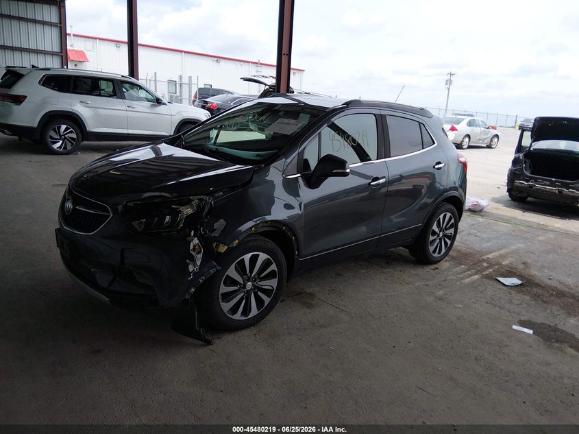 Vin: kl4cjgsb8jb560687, lot: 45978394, buick encore essence 20182