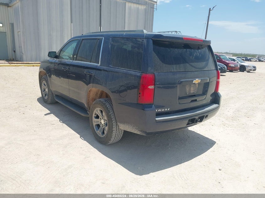Vin: 1gnskaec9jr344815, lot: 45978399, chevrolet tahoe ls 20183
