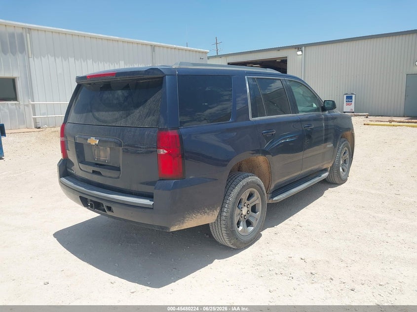 Vin: 1gnskaec9jr344815, lot: 45978399, chevrolet tahoe ls 20184