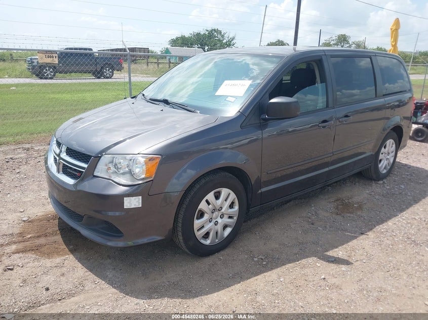 Vin: 2c4rdgbg1hr866354, lot: 45978421, dodge grand caravan se 20172