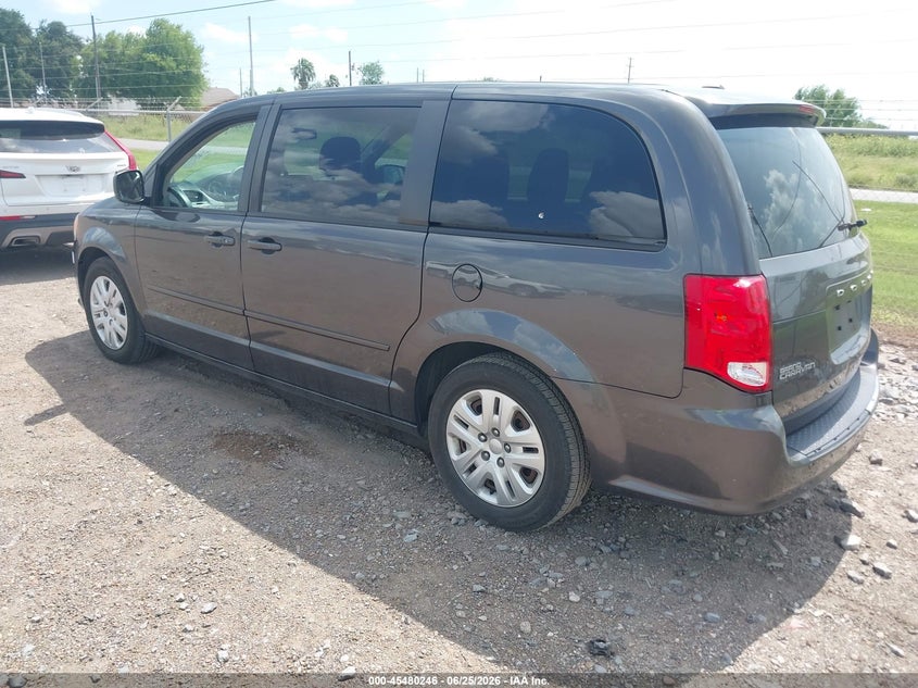 Vin: 2c4rdgbg1hr866354, lot: 45978421, dodge grand caravan se 20173