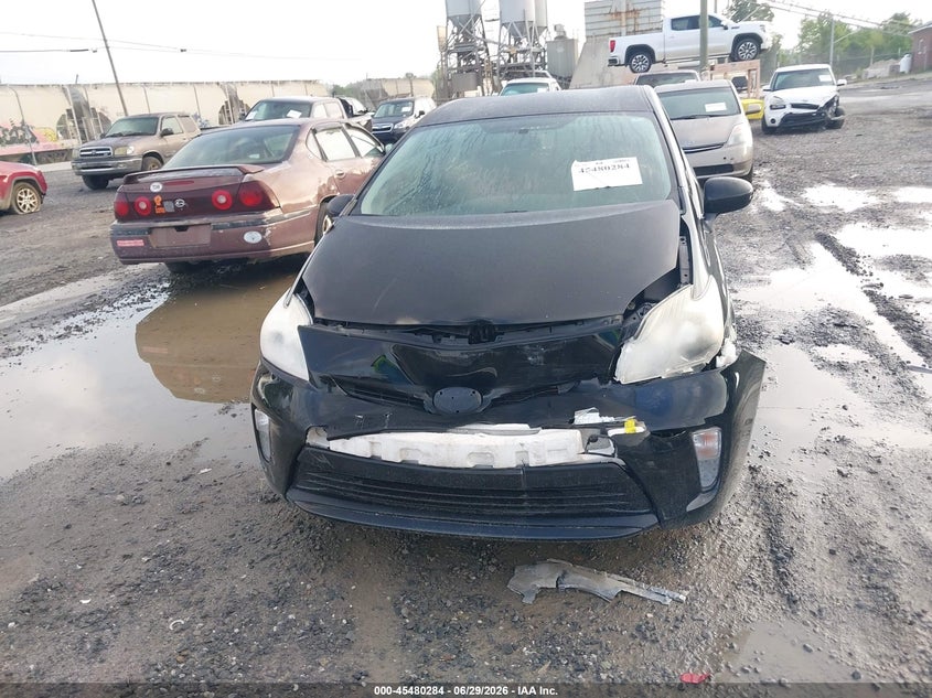 2012 TOYOTA PRIUS HATCHBACK 1.8L I-4 DOHC, VVT, 98HP