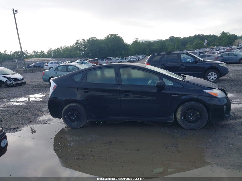 2012 TOYOTA PRIUS HATCHBACK 1.8L I-4 DOHC, VVT, 98HP