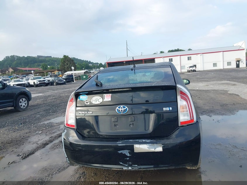 2012 TOYOTA PRIUS HATCHBACK 1.8L I-4 DOHC, VVT, 98HP