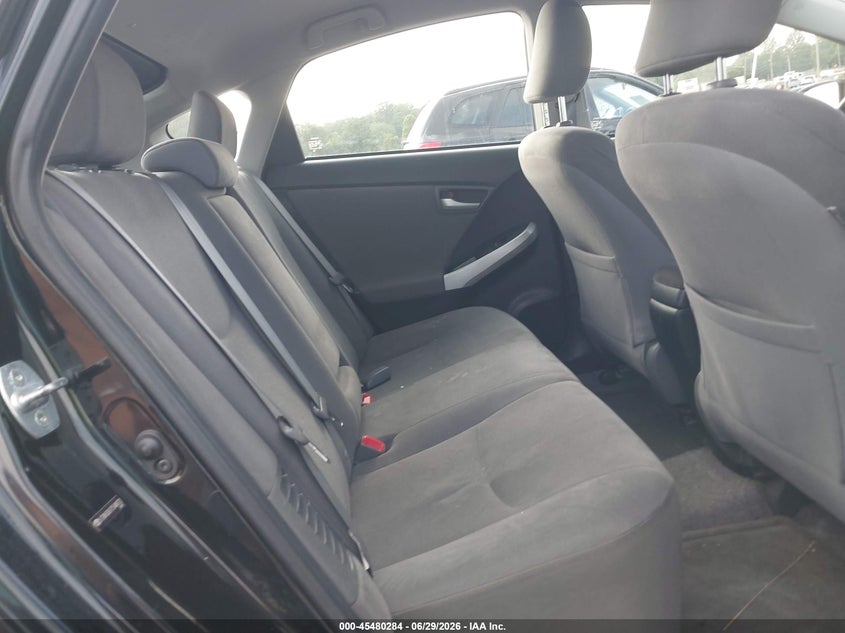 2012 TOYOTA PRIUS HATCHBACK 1.8L I-4 DOHC, VVT, 98HP