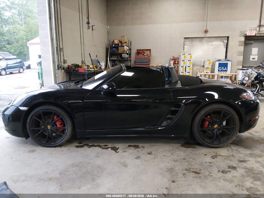 2018 Porsche 718 Boxster S VIN: WP0CB2A87JS228350 Lot: 45480317