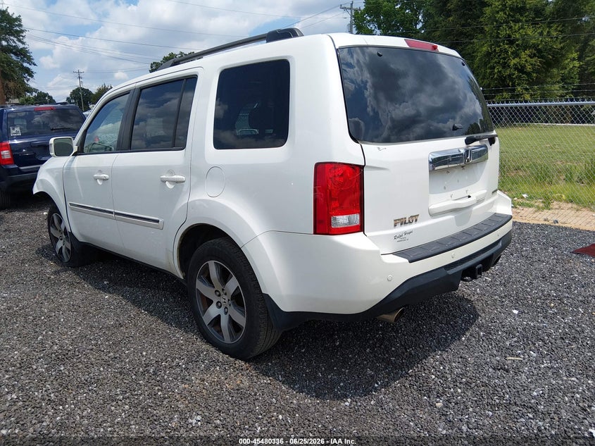 Vin: 5fnyf3h92cb021900, lot: 45978511, honda pilot touring 20123