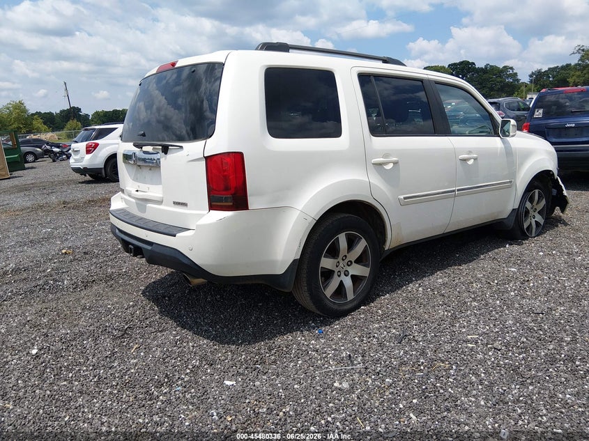 Vin: 5fnyf3h92cb021900, lot: 45978511, honda pilot touring 20124