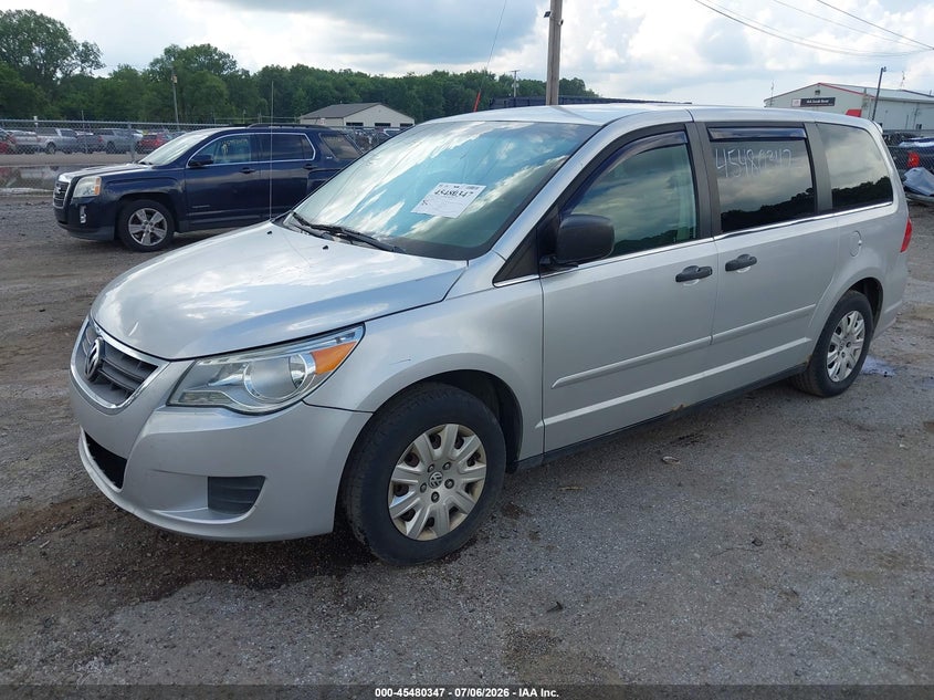 Vin: 2v4rw4dg8br738955, lot: 45978522, volkswagen routan s 20112