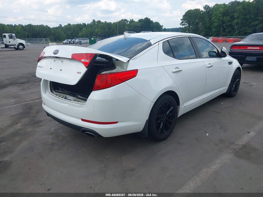 Vin: knagm4a71d5371910, lot: 45978532, kia optima lx 20134