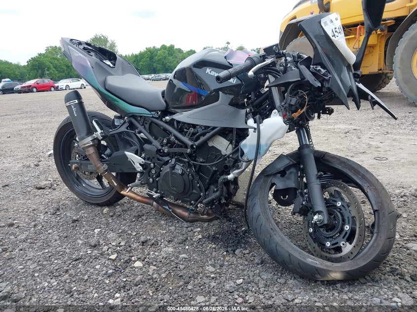 2025 Kawasaki Ex500 VIN: ML5EXGG19SDA59730 Lot: 45480428