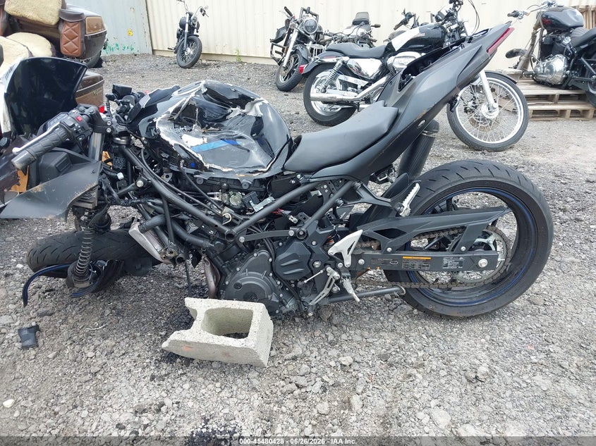 2025 Kawasaki Ex500 VIN: ML5EXGG19SDA59730 Lot: 45480428