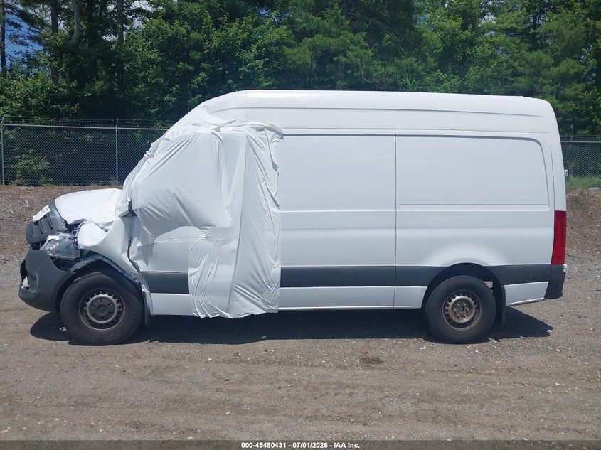 2024 Mercedes-Benz Sprinter 2500 Standard Roof 4-Cyl Diesel Ho VIN: W1Y4NBHY2RT166746 Lot: 45480431