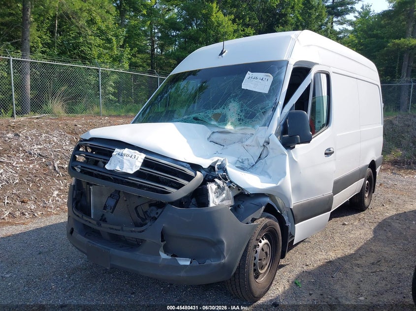 2024 Mercedes-Benz Sprinter 2500 Standard Roof 4-Cyl Diesel Ho VIN: W1Y4NBHY2RT166746 Lot: 45480431