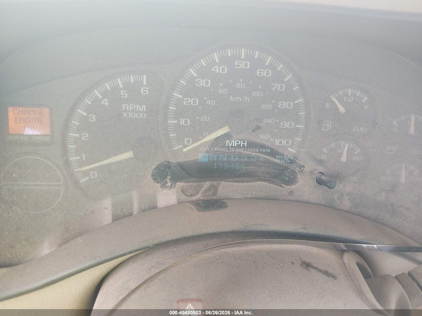 2001 CHEVROLET EXPRESS SPORT UTILITY VEHICLE 5.3L V-8 285HP
