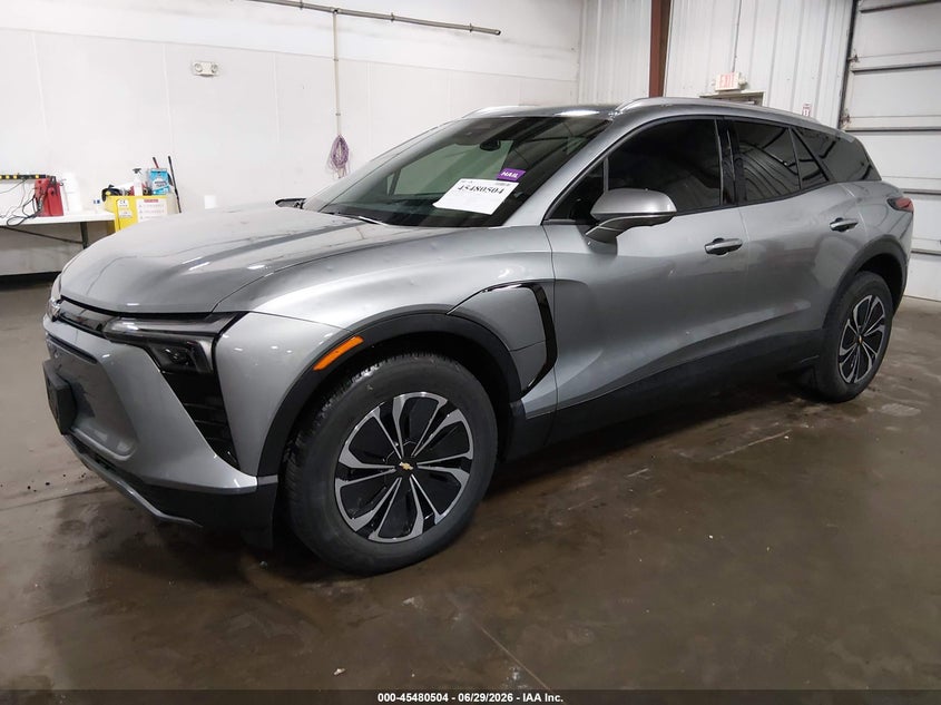 2024 Chevrolet Blazer EV, Hail, IAAI, VIN 3GNKDBRJ3RS253864 — photo 2