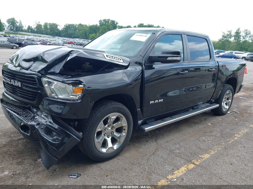 Vin: 1c6srfft3ln175859, lot: 45978723, ram 1500 big horn  4x4 5'7 box 20202