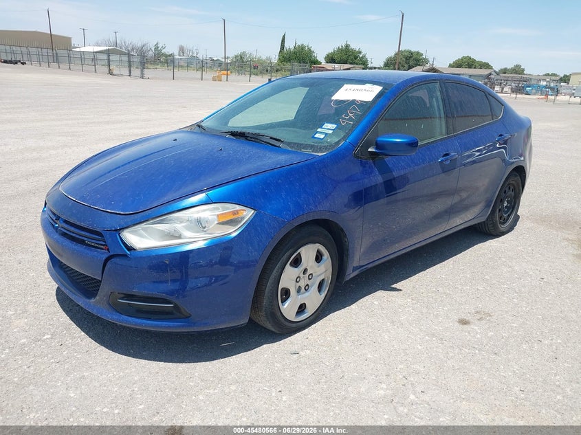 Vin: 1c3cdfaa0ed768321, lot: 45978741, dodge dart se 20142