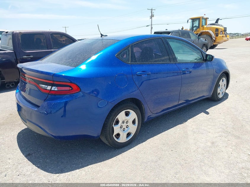 Vin: 1c3cdfaa0ed768321, lot: 45978741, dodge dart se 20144