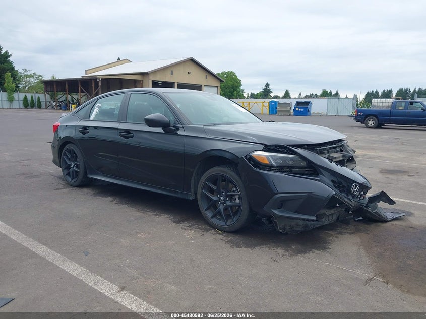 HONDA CIVIC SI 2023 VIN 2HGFE1E52PH475341