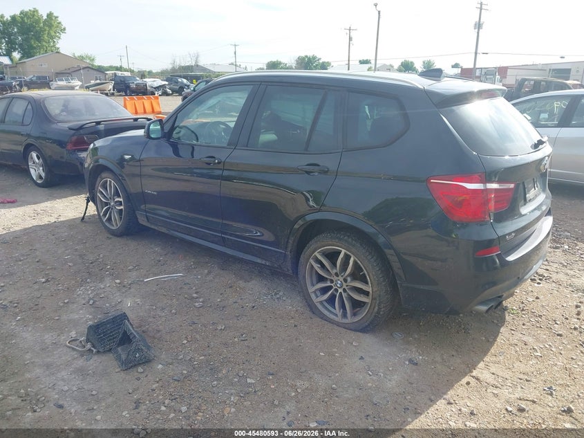 Vin: 5uxwx9c35h0w74378, lot: 45978768, bmw x3 xdrive28i 20173