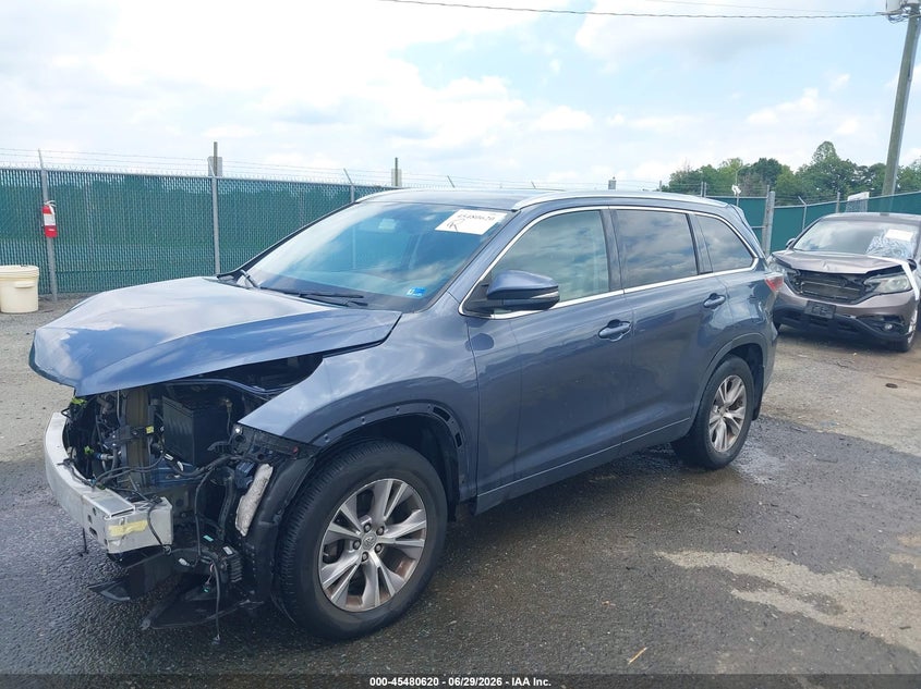 2015 TOYOTA HIGHLANDER SPORT UTILITY VEHICLE 3.5L V-6 DOHC, VVT, 270HP