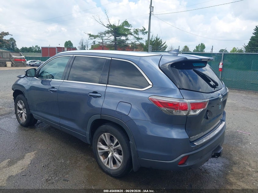 2015 TOYOTA HIGHLANDER SPORT UTILITY VEHICLE 3.5L V-6 DOHC, VVT, 270HP