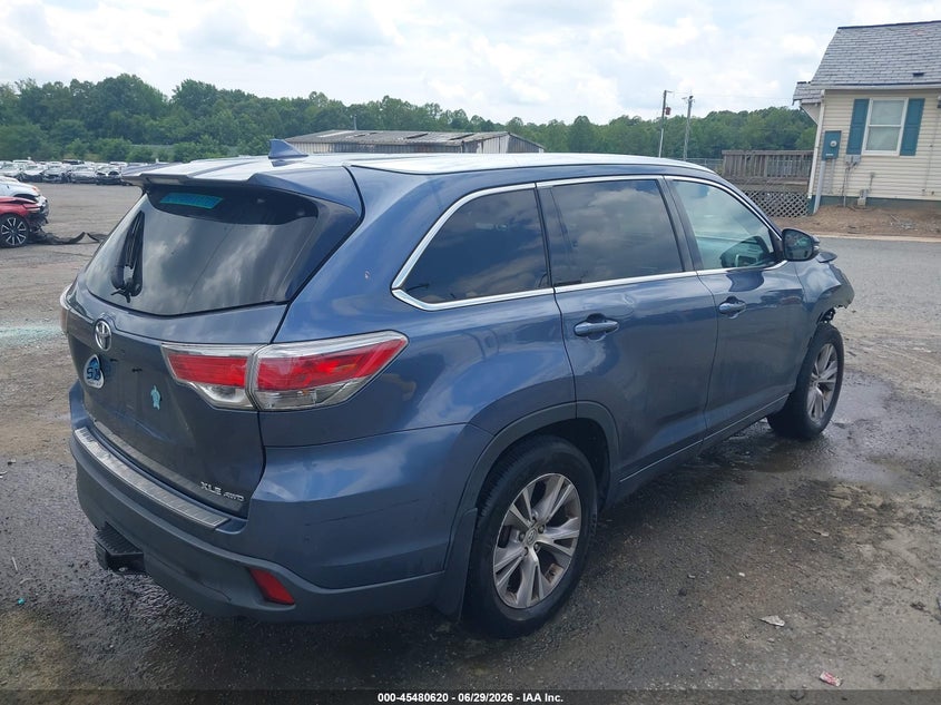 2015 TOYOTA HIGHLANDER SPORT UTILITY VEHICLE 3.5L V-6 DOHC, VVT, 270HP