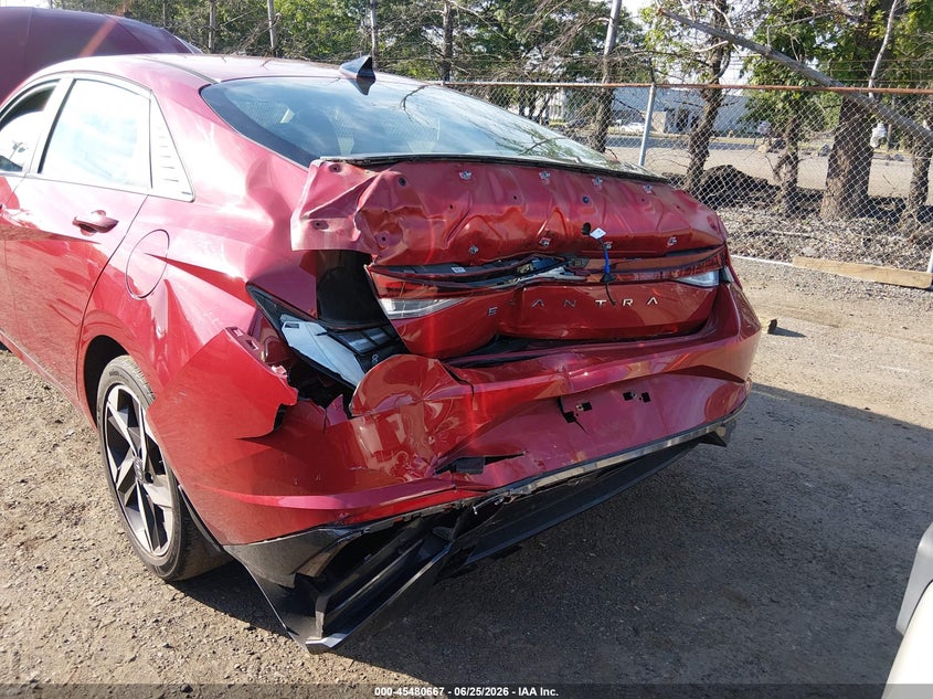 HYUNDAI ELANTRA 2021 VIN KMHLN4AG0MU168250