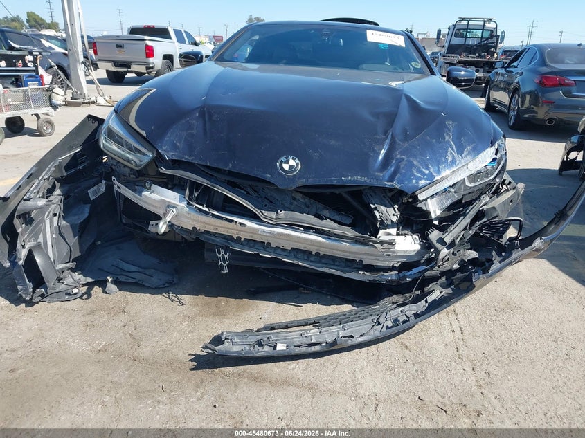 2019 BMW M850I xDrive VIN: WBABC4C5XKBU96217 Lot: 45480673